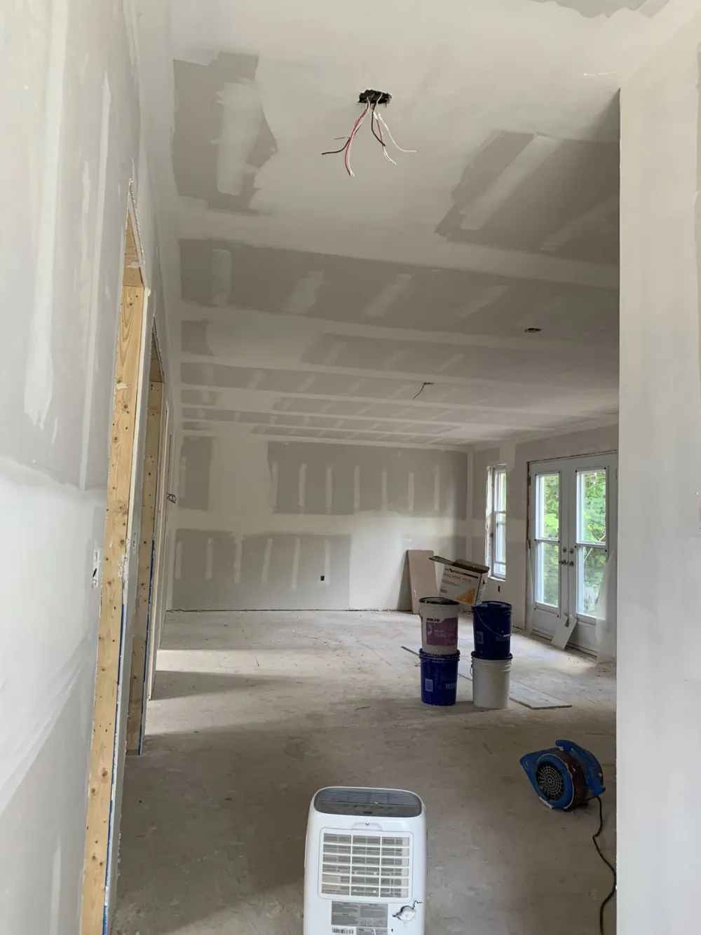 Drywall and taping project by JP Drywall & Taping Inc. in North Bay, Ontario