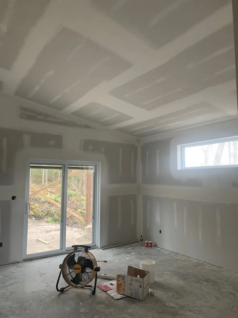 Residential drywall renovation by JP Drywall & Taping Inc. near North Bay