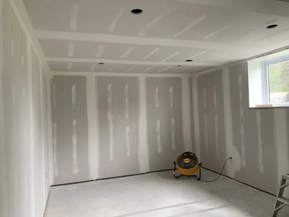 Commercial renovation drywall by JP Drywall & Taping Inc. in North Bay