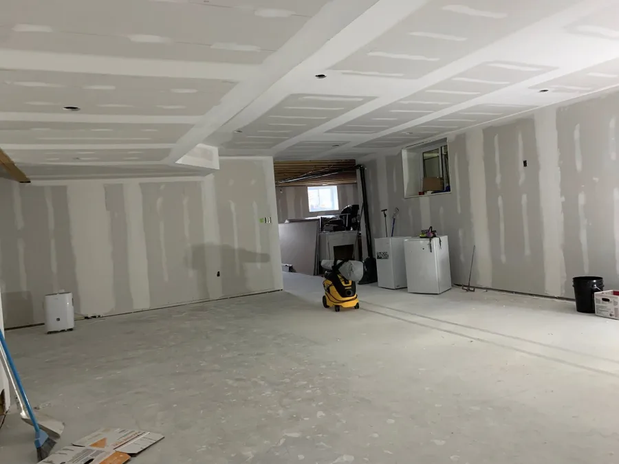 JP Drywall & Taping Inc. smooth finished drywall ceiling in North Bay, Ontario